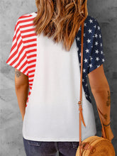 Star and Stripe USA 1776 Printed T-Shirt 2023-03-14 InsStreet